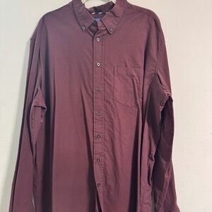3xl Long Sleeve Button Down Mens Dress Shirt